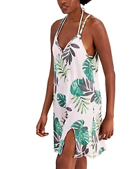 Miken Juniors' Printed Cover-Up Dress, Created for Macy's
