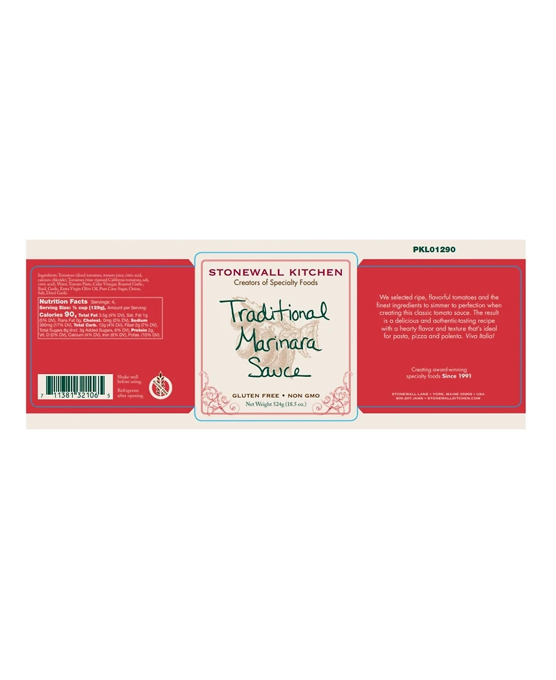 Stonewall Kitchen Spaghetti Dinner Grab and Go Gift Set