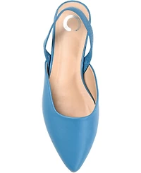 Journee Collection Women's Mallorca Slingback Flats