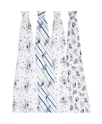 aden by aden + anais Mickey Stargazer Swaddle Blankets, Pack of 4