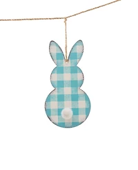 Glitzhome 72"L Easter Metal Bunny Garland