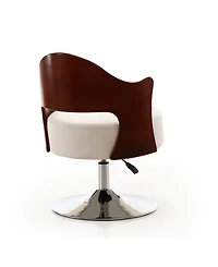 Bopper Adjustable Height Swivel Accent Chair