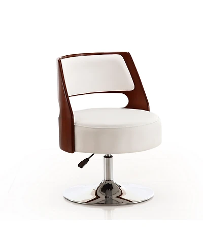 Salon Adjustable Height Swivel Accent Chair