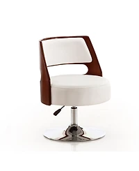 Salon Adjustable Height Swivel Accent Chair