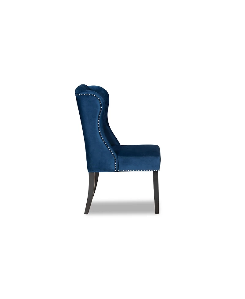 Lamont Modern Contemporary Transitional Wood Wingback Dining Chair