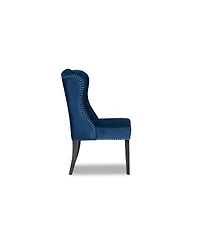 Lamont Modern Contemporary Transitional Wood Wingback Dining Chair