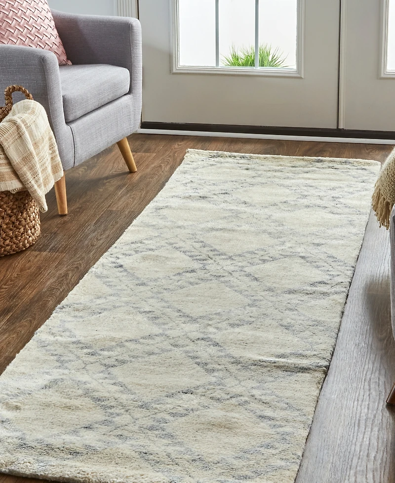 Feizy Abytha R6458 2'6" x 8' Runner Area Rug
