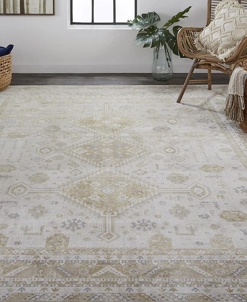 Feizy Aura R3738 6'7" x 9'6" Area Rug