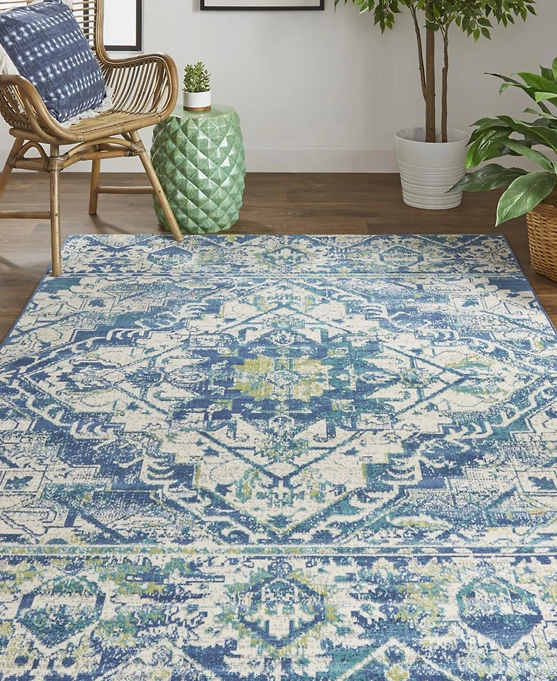 Feizy Foster R3760 6'5" x 9'6" Area Rug