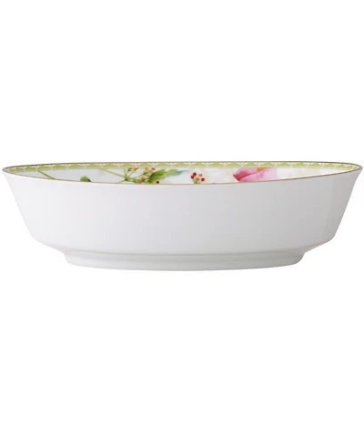 Noritake Poppy Place 32 Oz Oval Vegetable Bowl, 9.75"