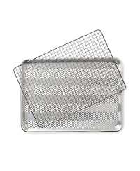 Nordic Ware Prism Half Sheet with Oven-Safe Nonstick Grid