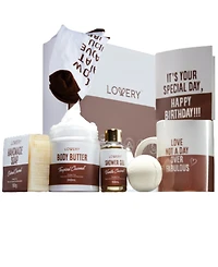 Birthday Gifts, Birthday Spa Gift Box, Coconut Bath and Body Care Gift, Spa Kit, Self Care Gift, 9 Piece