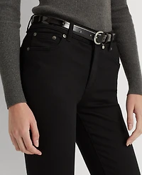 Lauren Ralph Lauren Mid-Rise Straight Jean, Regular and Short Lengths