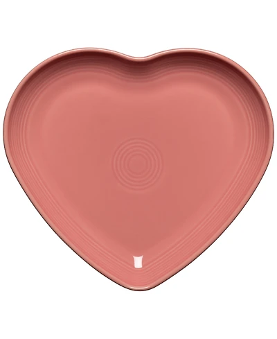 Fiesta Heart Shaped Plate 9"