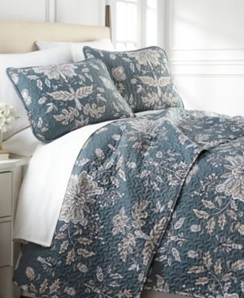 Southshore Fine Linens Vintage Look Garden Quilt Sham 3 Pc. Sets
