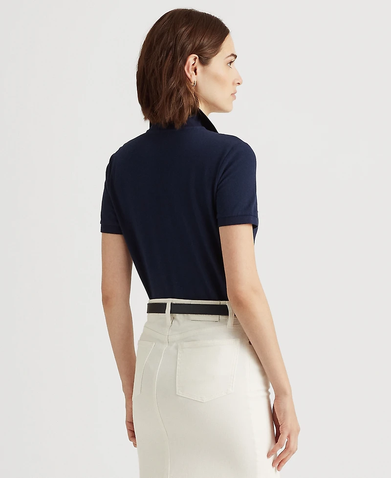 Lauren Ralph Pique Polo Shirt
