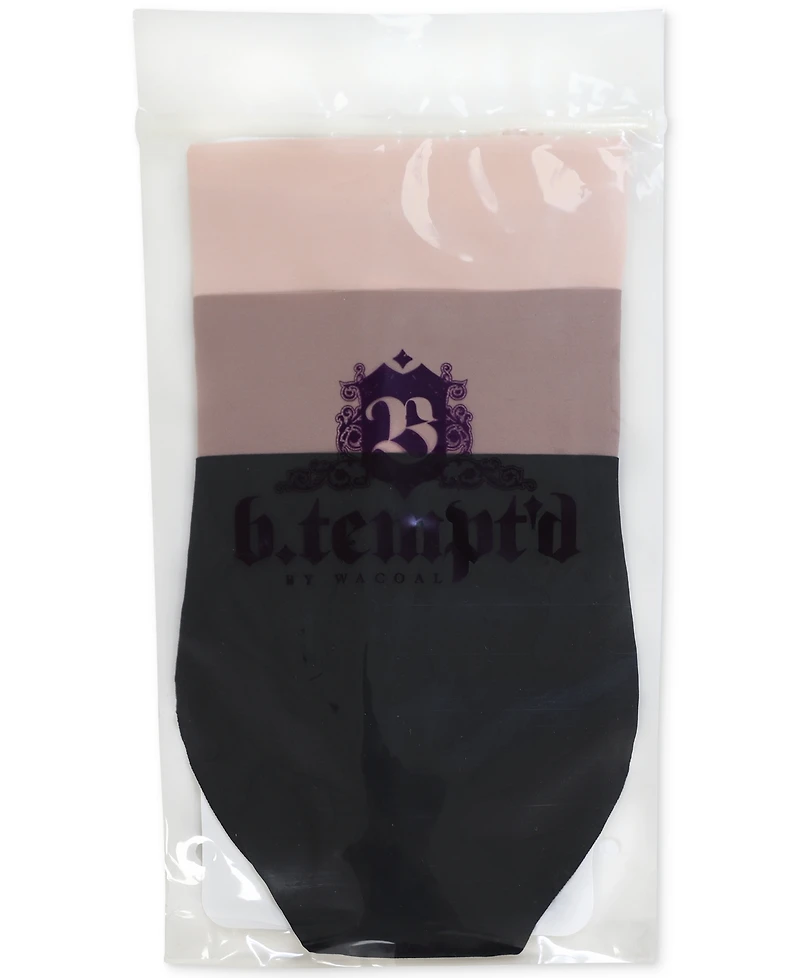 Women's B.Bare 3 Pack Thong Underwear 970367