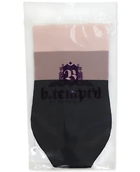 Women's B.Bare 3 Pack Thong Underwear 970367