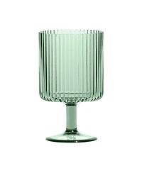 Abode Homewares Mesa Stacking Goblet Premium Acrylic Glasses, Set of 6