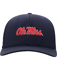 Men's Top of The World Navy Ole Miss Rebels Reflex Logo Flex Hat