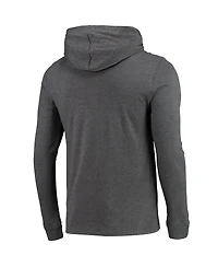 Men's Concepts Sport Heathered Red, Heathered Charcoal Maryland Terrapins Meter Long Sleeve Hoodie T-shirt and Jogger Pants Set