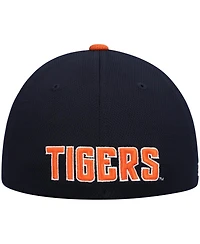 Men's Top of The World Navy, Orange Auburn Tigers Two-Tone Reflex Hybrid Tech Flex Hat