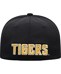 Men's Top of The World Black Missouri Tigers Reflex Logo Flex Hat