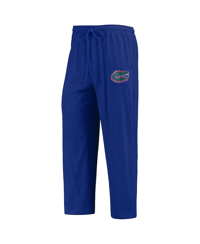Men's Concepts Sport Royal, Heathered Charcoal Florida Gators Meter Long Sleeve T-shirt and Pants Sleep Set