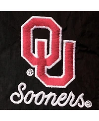 Women's Top of the World Black Oklahoma Sooners Sierra Sherpa Quarter-Snap Jacket
