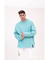 Ron Tomson Men's Modern Oversized Bold Sweater