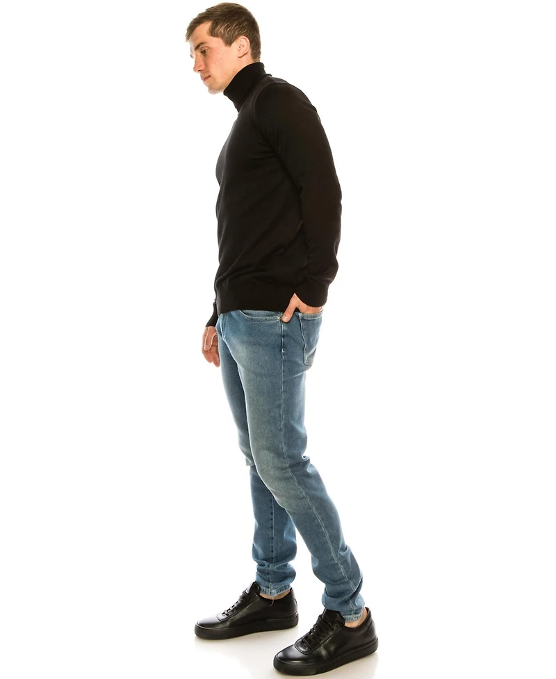 Ron Tomson Men's Modern Roll Neck Sweater