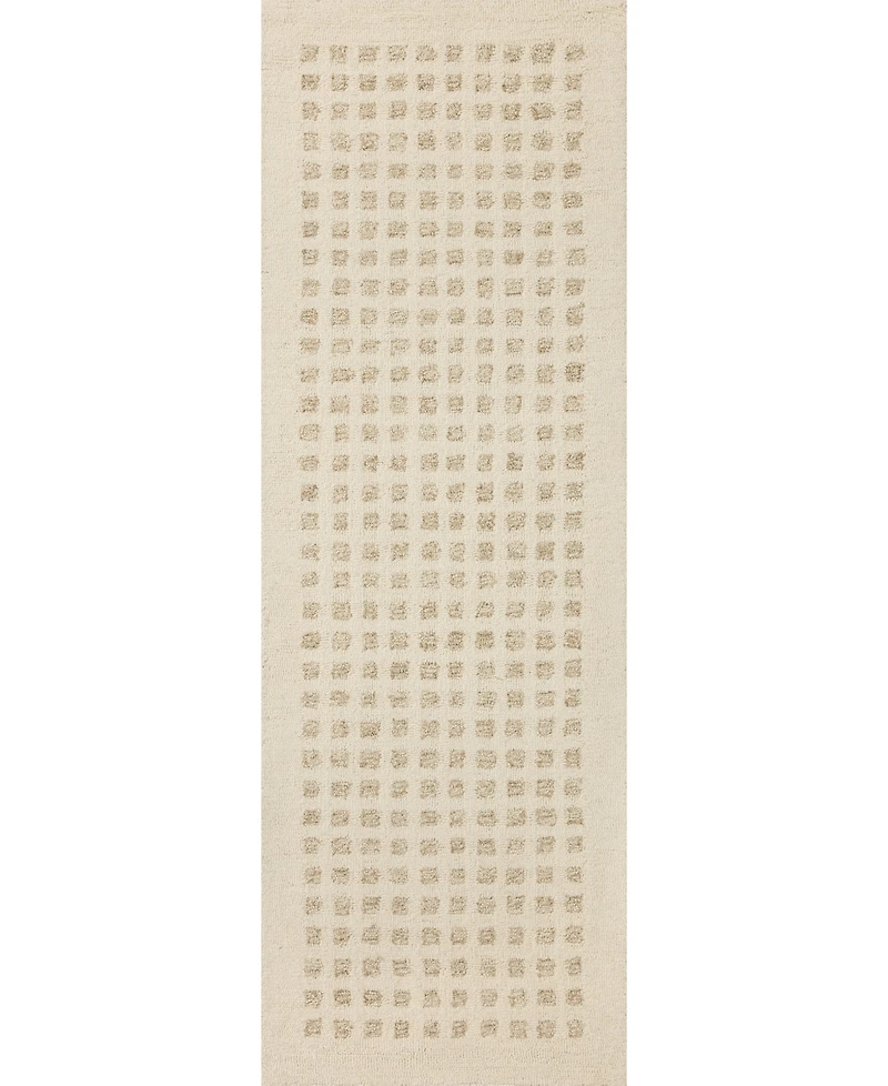 Chris Loves Julia Polly Pol-01 2'6" x 7'6 Runner" Area Rug