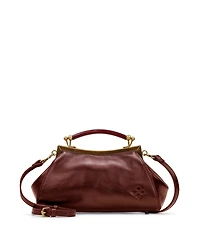 Patricia Nash Kelmscott Small Leather Frame Bag
