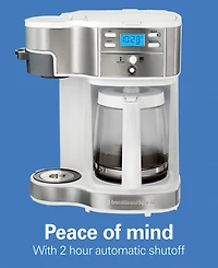 Hamilton Beach 2-Way Programmable Single Serve & 12-Cup Coffee Maker