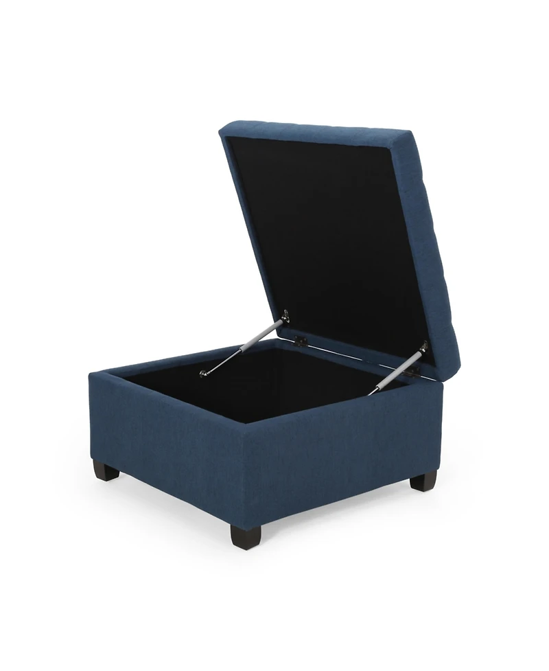 Isabella Contemporary Tufted Storage Ottoman
