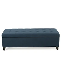 Mission Storage Ottoman