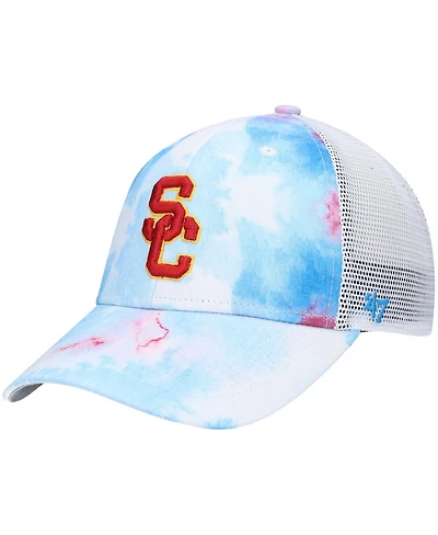 Women's '47 White Usc Trojans Casey Mvp Trucker Snapback Hat