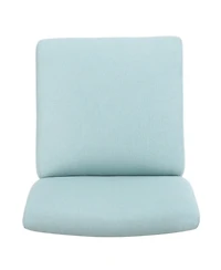Kassi Contemporary Fabric Slipper Accent Chair