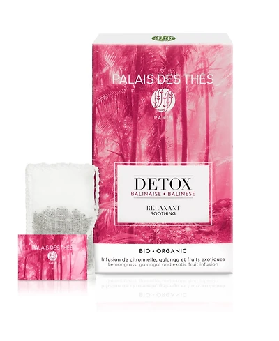 Palais des Thes Balinese Detox Soothing Box, Pack of 20 Tea Bags