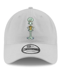 Men's New Era Gray Squidward Tentacles 9TWENTY Adjustable Hat