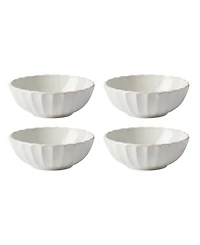 Lenox French Perle Berry Holiday All-Purpose Bowls, Set of 4