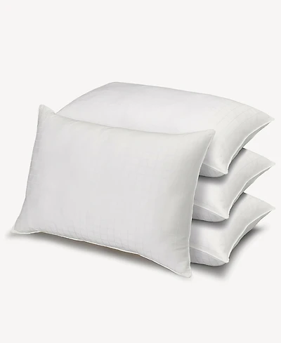 Ella Jayne 100% Cotton Dobby-Box Shell Soft Density Stomach Sleeper Down Alternative 4-Pack Pillow