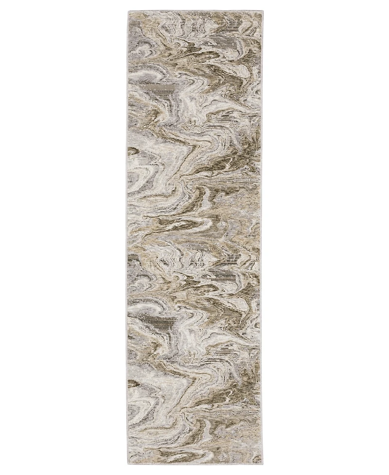 Oriental Weavers Nebulous 530E9 2'3" x 7'6" Runner Area Rug