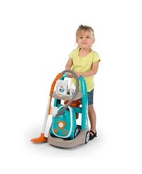 Smoby Kids Cleaning Trolley Pretend Play Toy, 6 Pieces