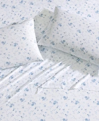 Closeout! Laura Ashley 300 Thread Count Cotton Sateen Pillowcase Pair, Standard