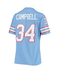 Women's Mitchell & Ness Earl Campbell Light Blue Houston Oilers 1980 Legacy Replica Jersey