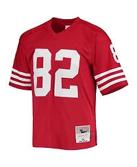 Men's Mitchell & Ness John Taylor Scarlet San Francisco 49ers 1990 Legacy Replica Jersey