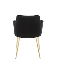 Lumisource Andrew Contemporary Dining Accent Chair