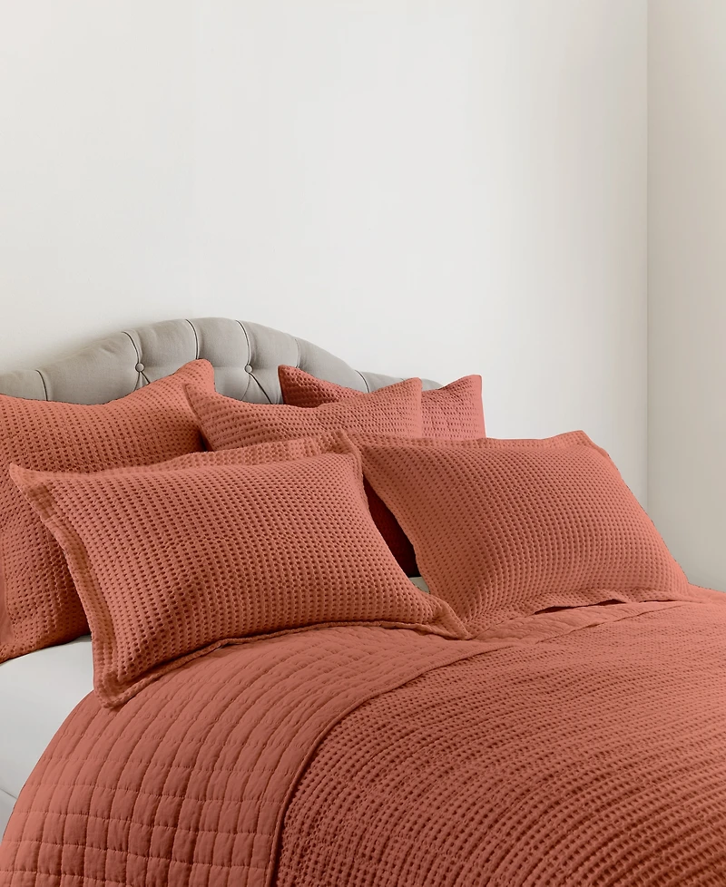 Levtex Mills Waffle Textured 2-Pc. Quilt Set, Twin/Twin Xl