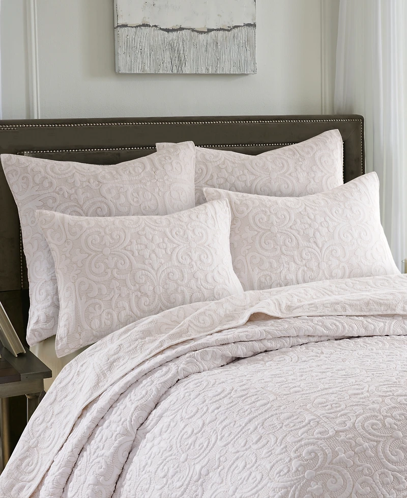 Levtex Sherbourne Quilted Stitch Quilt, King